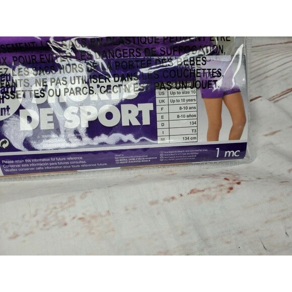 Amscan Purple Children Standard US Up To Size 10 Sports Shorts - Picture 8 of 12